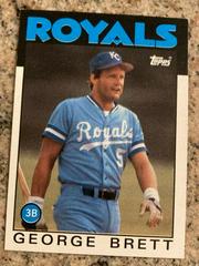 George Brett #300 Baseball Cards 1986 Topps Prices
