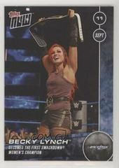 Becky Lynch #7 Wrestling Cards 2016 Topps Now WWE Prices