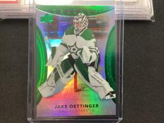 Jake Oettinger [Green] Hockey Cards 2022 Upper Deck Trilogy Prices