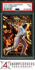 Alex Rodriguez [w/ Coating] #M14 Baseball Cards 1999 Finest Milestones Prices