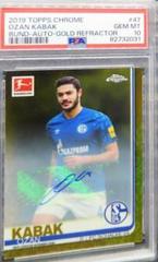 Ozan Kabak [Autograph Gold Refractor] Soccer Cards 2019 Topps Chrome Bundesliga Prices