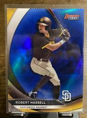 Robert Hassell [Blue Refractor] #TP-8 Baseball Cards 2020 Bowman's Best Top Prospects Prices