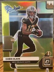 Chris Olave [Gold] #TR-7 Football Cards 2022 Panini Donruss Optic The Rookies Prices