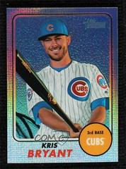 Kris Bryant [Chrome Blue Refractor] Baseball Cards 2017 Topps Heritage Prices