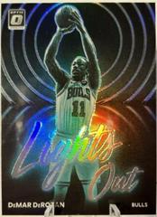 DeMar DeRozan [Holo] #15 Basketball Cards 2022 Panini Donruss Optic Lights Out Prices
