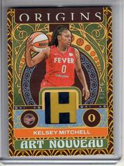 Kelsey Mitchell [Gold] #AN-KML Basketball Cards 2023 Panini Origins WNBA Art Nouveau Memorabilia Prices