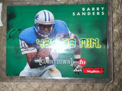Barry Sanders Football Cards 1995 Skybox Impact Countdown Prices