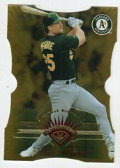 Mark McGwire [Die Cut] #38 Baseball Cards 1997 Leaf Fractal Matrix Prices