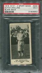 Ed. Zwilling [Blank Back] #200 Baseball Cards 1916 M101 4 Sporting News Prices