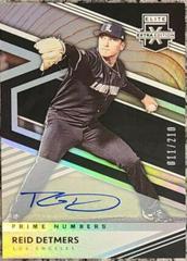 Reid Detmers [Prime Numbers A] #10 Baseball Cards 2020 Panini Elite Extra Edition Prices