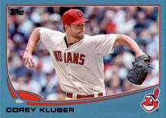 Corey Kluber [Wal Mart Blue Border] Baseball Cards 2013 Topps Update Prices
