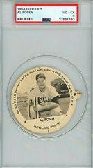 Al Rosen Baseball Cards 1954 Dixie Lids Prices