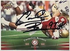 Cornelius Bennett [Autograph] Football Cards 2012 Upper Deck University of Alabama Prices