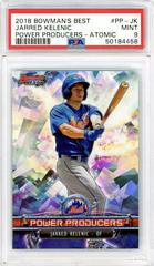 Jarred Kelenic [Atomic] Baseball Cards 2018 Bowman's Best Power Producers Prices