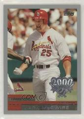 Mark McGwire #1 Baseball Cards 2000 Topps Opening Day Prices