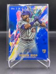 Edwin Rios [Blue] #14 Baseball Cards 2020 Topps Inception Prices