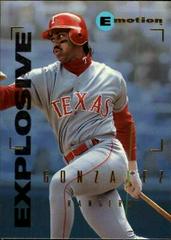Juan Gonzalez #85 Baseball Cards 1995 Emotion Prices