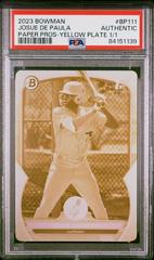 Josue De Paula [Black] #BD-132 Baseball Cards 2023 Bowman Draft Prices
