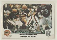 Cincinnati Bengals [Cutting on A Rug] Football Cards 1977 Fleer Team Action Prices