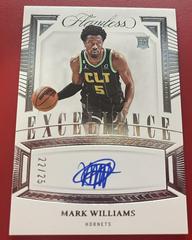 Mark Williams #26 Basketball Cards 2022 Panini Flawless Excellence Signature Prices
