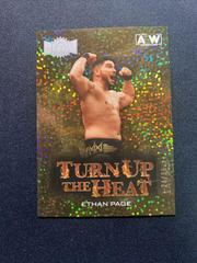 Ethan Page [Gold] Wrestling Cards 2022 SkyBox Metal Universe AEW Turn up the Heat Prices