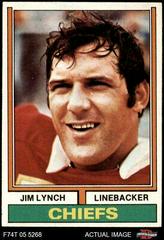 Jim Lynch #167 Football Cards 1974 Topps Prices
