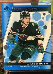 Marco Rossi [Limited Blue] Hockey Cards 2022 SP Authentic Prices