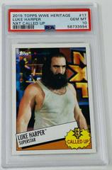 Luke Harper #17 Wrestling Cards 2015 Topps Heritage WWE NXT Called Up Prices