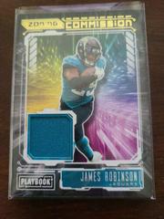 James Robinson Football Cards 2021 Panini Playbook Zoning Commission Prices