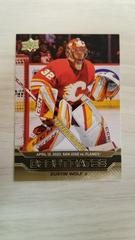 Dustin Wolf [Gold] Hockey Cards 2023 Upper Deck Debut Dates Prices