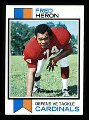 Fred Heron Football Cards 1973 Topps Prices