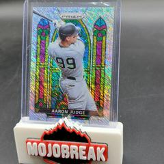 Aaron Judge [Shimmer Prizm] #SG-5 Baseball Cards 2021 Panini Prizm Stained Glass Prices