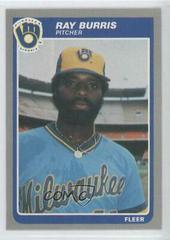 Ray Burris #U-15 Baseball Cards 1985 Fleer Update Prices