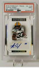Aaron Jones [Holo Silver] Football Cards 2018 National Treasures Signatures Prices