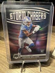 Jameson Williams #SC-18 Football Cards 2022 Panini Mosaic Storm Chasers Prices