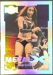 Red Velvet Wrestling Cards 2022 SkyBox Metal Universe AEW Metal X Prices
