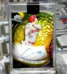 Shohei Ohtani [Gold Mini Diamond] #CBA-SO Baseball Cards 2022 Topps Chrome Black Autographs Prices