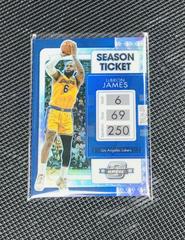 LeBron James [75th Anniversary] Basketball Cards 2021 Panini Contenders Optic Prices