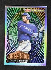 George Springer Baseball Cards 2022 Topps Finest 1994 Cornerstones Prices