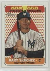 Gary Sanchez #NAP-15 Baseball Cards 2018 Topps Heritage New Age Performers Prices