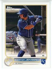 Carter Jensen #PD-100 Baseball Cards 2022 Topps Pro Debut Prices