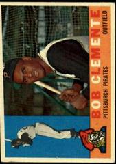 Bob Clemente [Wrong Back] #326 Baseball Cards 1960 Topps Prices