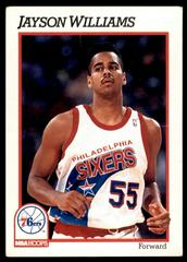 Jayson Williams #416 Basketball Cards 1991 Hoops Prices