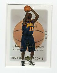 Jason Richardson #118 Basketball Cards 2001 Upper Deck Sweet Shot Prices