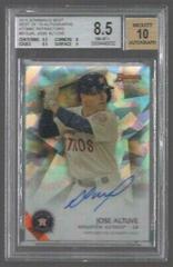 Jose Altuve [Atomic Refractor] Baseball Cards 2015 Bowman's Best of Autographs Prices