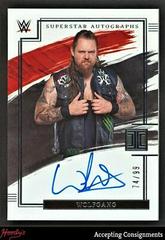 Wolfgang Wrestling Cards 2022 Panini Impeccable WWE Superstar Autographs Prices