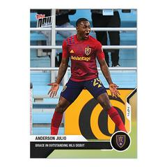 Anderson Julio Soccer Cards 2021 Topps Now MLS Prices