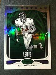 Ray Lewis [Mirror Green] #130 Football Cards 2017 Panini Certified Prices