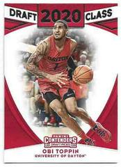 Obi Toppin [Red] Basketball Cards 2020 Panini Contenders Draft Picks Draft Class Prices