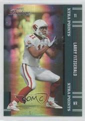 Larry Fitzgerald [Xtra Points Green] Football Cards 2005 Playoff Prestige Prices